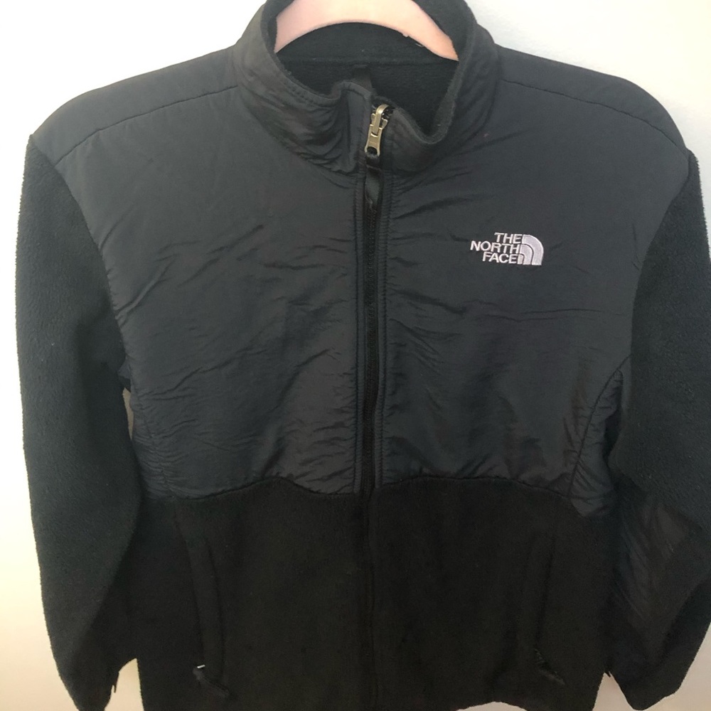 North Face fleece zip up jacket